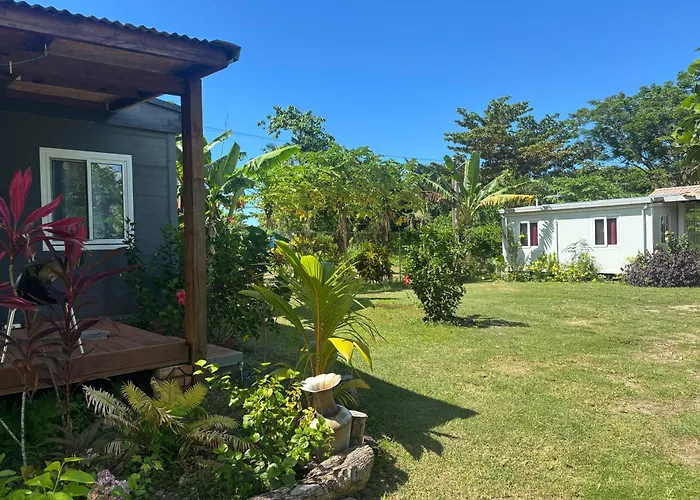 Taumeasina Island Beach Pods